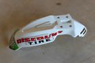 000013973 Acerbis Universal Supermotard White Front Fender Plastic Supermoto
