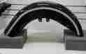 59928-03bdr 100th Harley-davidson Front Fender 2003 Flstci Annv Vivid Black