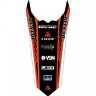 184-488-0010 Attack Graphics Turbine Rear Fender Decal Red