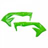 1cyc-1867-72 Cycra Powerflow Intake Radiator Shrouds Green