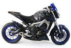201-y111-670 Powerbronze Yamaha Rear Tire Hugger Fender Flat Black