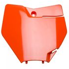 2421125226 Acerbis Front Number Plate Ktm Orange