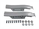 50-1135 Vtwin Saddlebag Rear Filler Strip Set Chrome Or Black Harley
