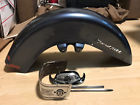 59093-03bdt Harley Anniversary Road King Front Fender Gunmetal Pearl Blue Skirt
