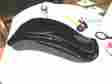 59914-06 Non-painted Harley-davidson Take Off Rear Vivid Black Bobtail Fender Great Condition
