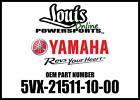 5vx-21511-10-00 Yamaha Front Fender New Oem 718721005067
