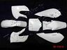 643307105247 Unbranded Kawasaki Dirt Bike Plastic Fender Kit White