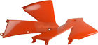 8424000002 Polisport Radiator Shrouds Orange For Ktm