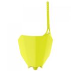 8667200005 Polisport Front Number Plate Flo Yellow