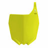 8678400006 Polisport Front Number Plate Flo Yellow Fits Yamaha 704805826727