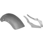 0215-2012-ch 90-07 Rsd Roland Sands Tracker Fender Conv Kit W Chrome Struts For Harley Softail