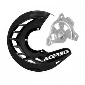 1654800078 Acerbis X-brake Front Disc Cover With Mounting Kit Black