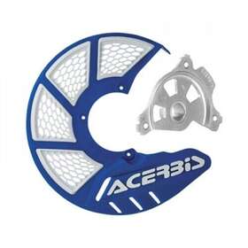 1655270161 Acerbis X-brake Vented Front Disc Cover With Mounting Kit Blue/white