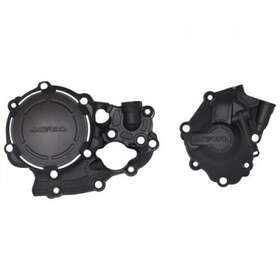 2856840001 Acerbis X-power Crankcase And Ignition/clutch Cover Kit Black