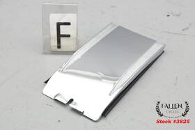 61165-07 Aftermarket 2007 Harley Fatboy Fuel Gas Tank Console Trim Cover Chrome