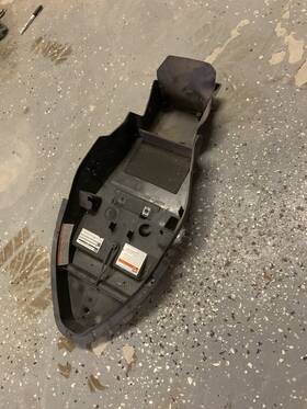 4341461 Aprilia 2014 Dorsoduro 750 Smv750 Abs Rear Back Tail Undertail Battery Tray