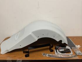 06-498 Arlen Ness Rear Fender Single Exhaust For Harley Touring 2009-2013