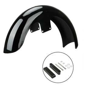 Rh-126-blk Artudatech 21 Inch Wrap Front Fender For Touring Electra Street Road Glide Baggers Flht Flhr Us