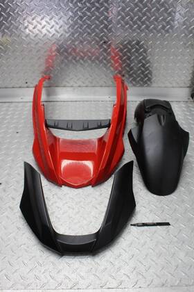 7499975 Bmw 2009 R1200gs Front Wheel Fender Cowl Fairings