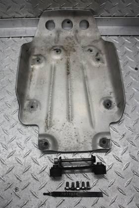 7811974 Bmw 2004 R1150gs Adventure Abs Skid Plate With Hardware