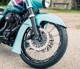 Bb0016st Custom Harley Davidson Front Fender 1pcs 21