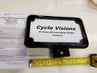 Cv4601b Cycle Visions Black Billet Side Mount License Plate Harley Dyna