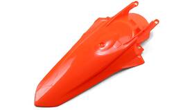 1cyc-1744-22f Cycra Powerflow Rear Fender - Fluorescent Orange