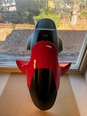 564p6782aa Ducati Oem Multistrada V4 2021-2024 Front Mudguard Red
