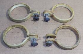 800070127 Ducati Front Fender Mount Clips Clamps 748 996 Monster 800 900 S2r St4s S4r Oem