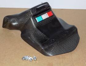 96925598b Ducati Perf. Carbon Fiber License Plate Mounting Bracket Sub Fender St2 St3 St4