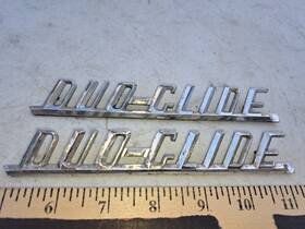 59195-58 Genuine Harley-davidson #59195-58 Made In Usa Oem Part Duo-glide Fender Emblems