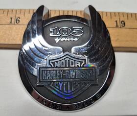 92454-08 Genuine Harley-davidson #92454-08 105th Anniversary Front Fender Emblem Dyna Xl