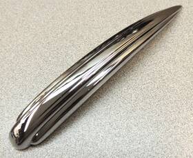14100618 Harley-davidson Oem Chrome Front Fender Trim Spear Touring Softail Switchback