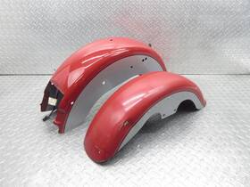 14965-13 Harley-davidson 2002 Fat Boy Flstf Front Rear Fender Mud Guard Wheel Tire Cover