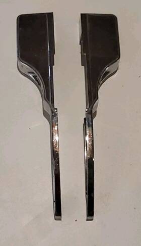 1759951-79 Harley-davidson Sportster Rear Fender Struts Oem Left Right 79 Fits 79-89 Chrome Pair Set