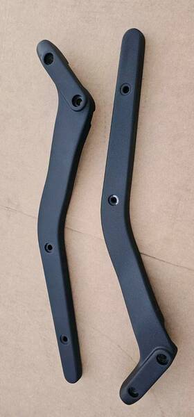 210016 Harley-davidson Black Rear Fender Support Struts Oem Softail Low Rider St Fxlrst 22-24