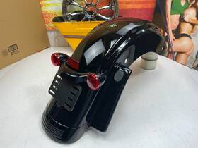 22278 Harley-davidson Genuine 09-23 Touring Street Electra Glide With Lights Black Rear Fender