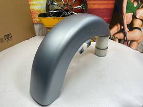 22279 Harley-davidson Genuine 14-23 Touring Front Fender Barracuda Silver Denim Oem