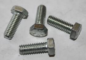 3991 Harley-davidson 4ea Bolts 5/16 Inch -18 X 7/8 Nos Oem - I2