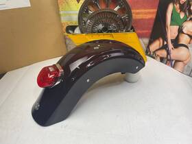 Harley Davidson 40366 14-23 Oem 2022 Ultra Rear Fender And Led Tail Light Midnight Crimson