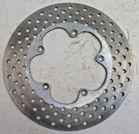 41807-74 Harley-davidson Used Oem 1971-77 Fx Xl Vented Front Disc Brake Rotor