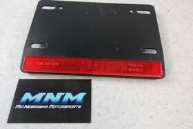 42863-06 Harley Davidson 14-19 Ultra Glide Limited Genuine License Plate Mount Reflector