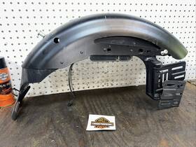 431409 Harley-davidson 2016-22 Sportster Rear Fender With Folding License Plate Mount Oem 336