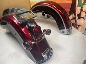 43368 Harley-davidson Nice Oem 09-13 Road King Front And Rear Fender Tombstone Tail Lights