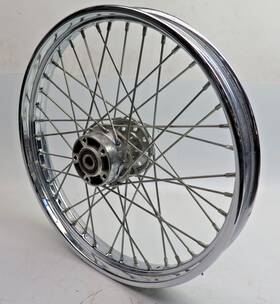 43671-05a Harley-davidson 2000-06 Fxstc Fxdwg Wideglide 40 Spoke 21 Inch Front Wheel