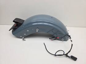 43708 Harley-davidson 2023-26 Oem Touring Rear Fender Tail Lights License Plate Mount Sharkskin