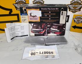 43998 Harley-davidson Oem Touring Road King Heritage Led Clear Fender Tip Light Lens Kit