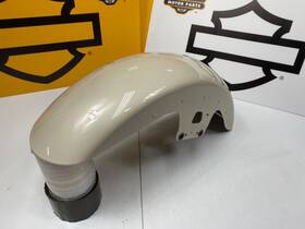 44318 Harley-davidson Oem 14-24 Touring Road Glide St Front Fender White Sand Pearl