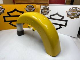 44319 Harley Davidson Genuine 14-23 Touring Front Fender Industrial Yellow Oem