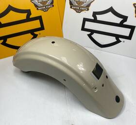 44386 Harley-davidson 09-23 Touring Ultra Road King Rear Fender White Sand Pearl Oem